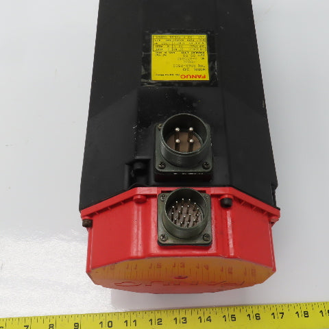 Fanuc A06B-0503-B002 30 1200PM AC Servo Motor 133V 22A 37NM W/Pulse Coder