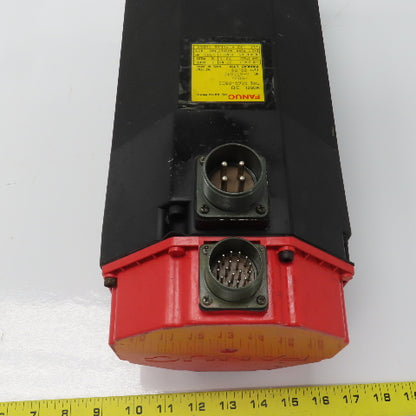 Fanuc A06B-0503-B002 30 1200PM AC Servo Motor 133V 22A 37NM W/Pulse Coder