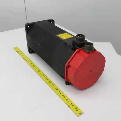 Fanuc A06B-0503-B002 30 1200PM AC Servo Motor 133V 22A 37NM W/Pulse Coder