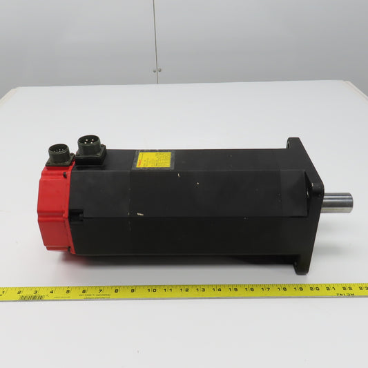 Fanuc A06B-0503-B002 30 1200PM AC Servo Motor 133V 22A 37NM W/Pulse Coder
