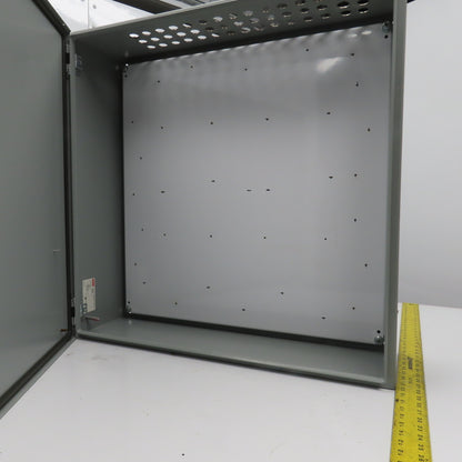 Hoffmann CSD30308 30x30x8" Wall Mount Electrical Enclosure w/Backplate Type 4,12