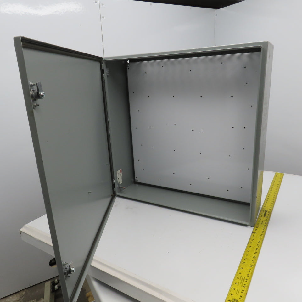 Hoffmann CSD30308 30x30x8" Wall Mount Electrical Enclosure w/Backplate Type 4,12