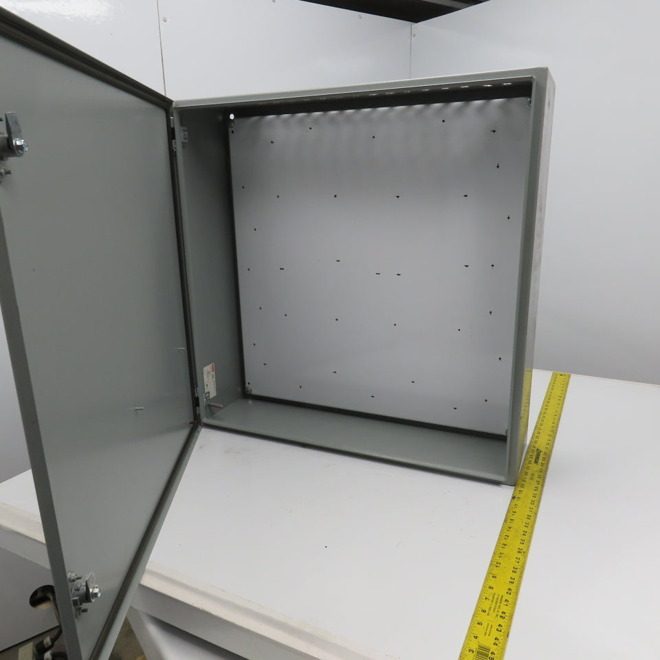 Hoffmann CSD30308 30x30x8" Wall Mount Electrical Enclosure w/Backplate Type 4,12