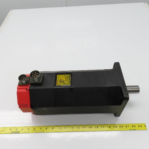 Fanuc A06B-0572-B001 1 0L 2000RPM AC Servo Motor 143V 51A 49NM 3PH W/Pulse Coder