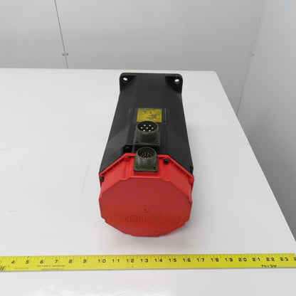 Fanuc A06B-0572-B001 1 0L 2000RPM AC Servo Motor 143V 51A 49NM 3PH W/Pulse Coder
