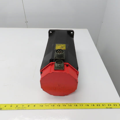 Fanuc A06B-0572-B001 1 0L 2000RPM AC Servo Motor 143V 51A 49NM 3PH W/Pulse Coder