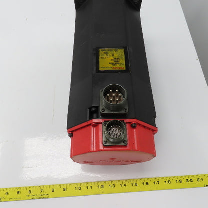 Fanuc A06B-0572-B001 1 0L 2000RPM AC Servo Motor 143V 51A 49NM 3PH W/Pulse Coder
