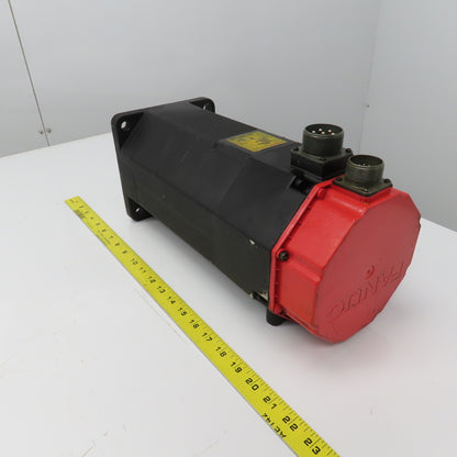 Fanuc A06B-0572-B001 1 0L 2000RPM AC Servo Motor 143V 51A 49NM 3PH W/Pulse Coder