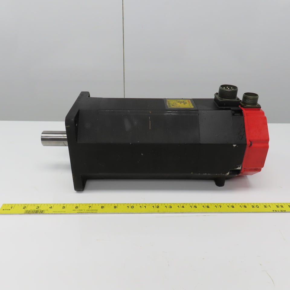 Fanuc A06B-0572-B001 1 0L 2000RPM AC Servo Motor 143V 51A 49NM 3PH W/Pulse Coder