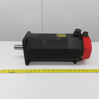 Fanuc A06B-0572-B001 1 0L 2000RPM AC Servo Motor 143V 51A 49NM 3PH W/Pulse Coder