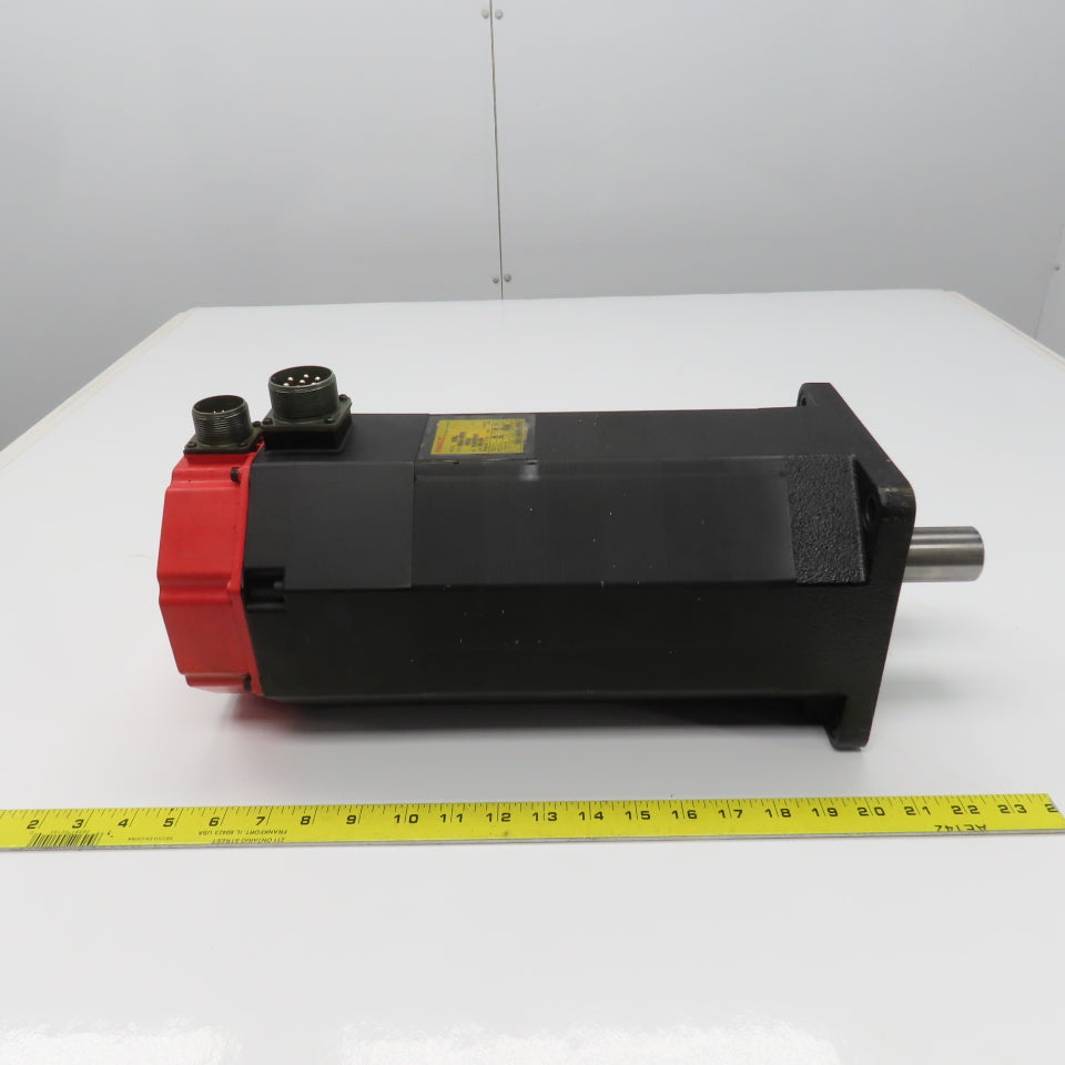 Fanuc A06B-0572-B001 1 0L 2000RPM AC Servo Motor 143V 51A 49NM 3PH W/Pulse Coder