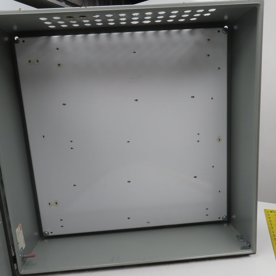 Hoffmann CSD30308 30x30x8" Wall Mount Electrical Enclosure w/Backplate Type 4,12