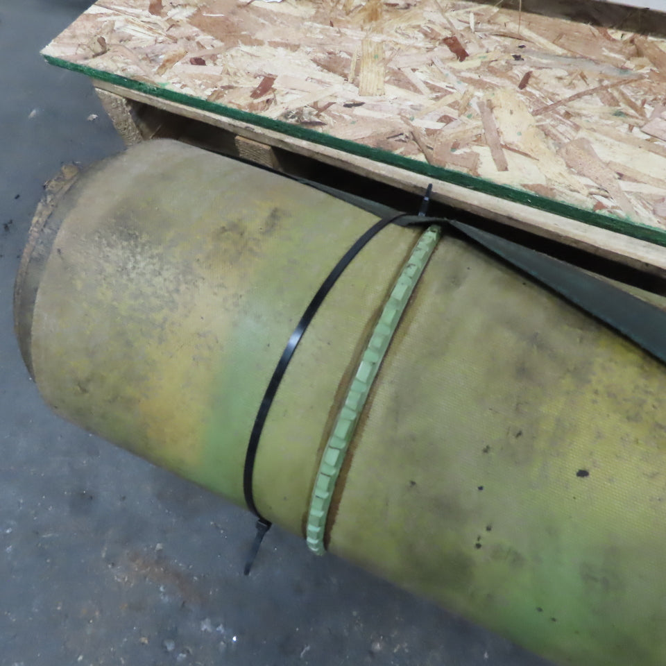 Steel Slider Bed Conveyor 30" Belt 72"OAL 208-230V 3Ph 46FPM