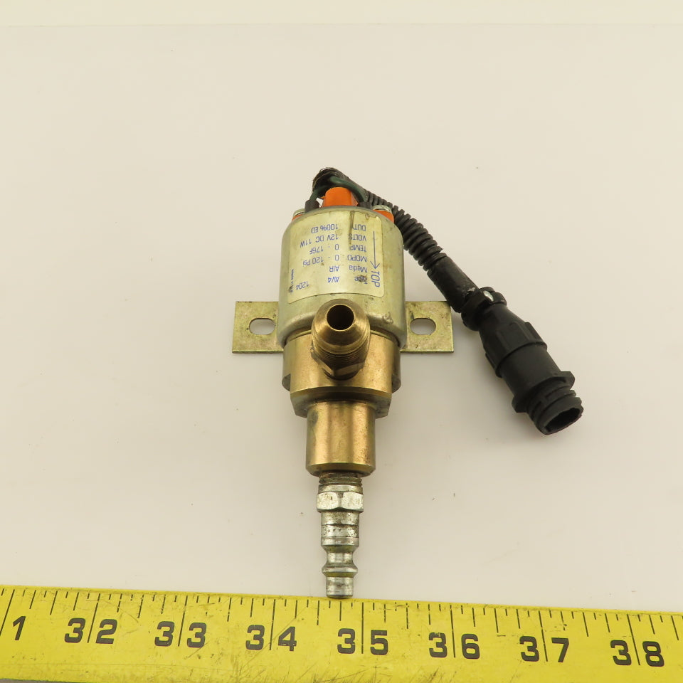 AV4 1204 12VDC Air Solenoid Valve 0-120PSI