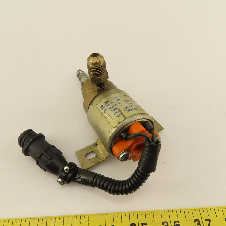 AV4 1204 12VDC Air Solenoid Valve 0-120PSI