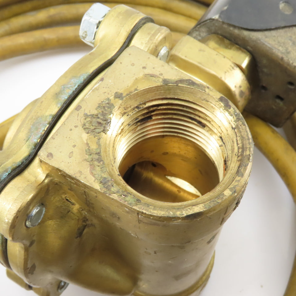 Parker AFGC05 1" Brass Solenoid Valve 120V 50/60Hz