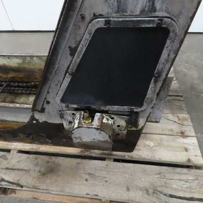 Tubakimoto Mayfran CS-1 Incline Chip Conveyor48" Disc. 78"OAL Parts Or Repair