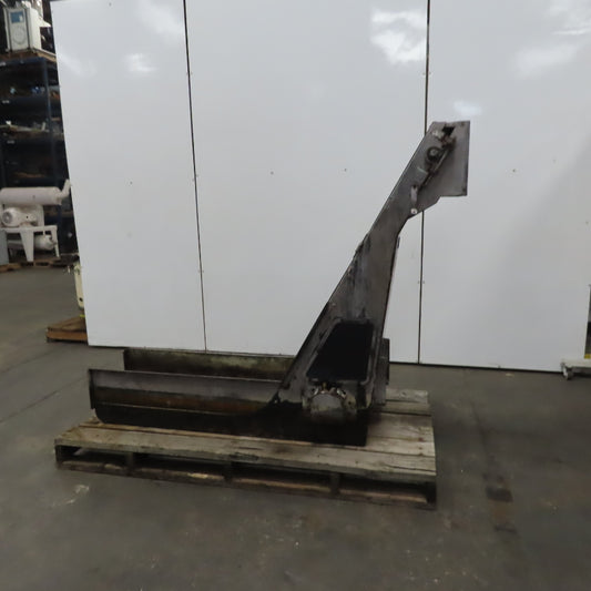 Tubakimoto Mayfran CS-1 Incline Chip Conveyor48" Disc. 78"OAL Parts Or Repair