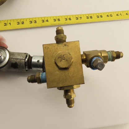 Fluid Control 04F35C1116ACF4C05 1/4" 3 Way Brass Solenoid Valve 120V 50/60Hz