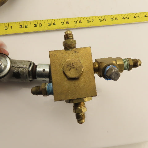 Fluid Control 04F35C1116ACF4C05 1/4" 3 Way Brass Solenoid Valve 120V 50/60Hz
