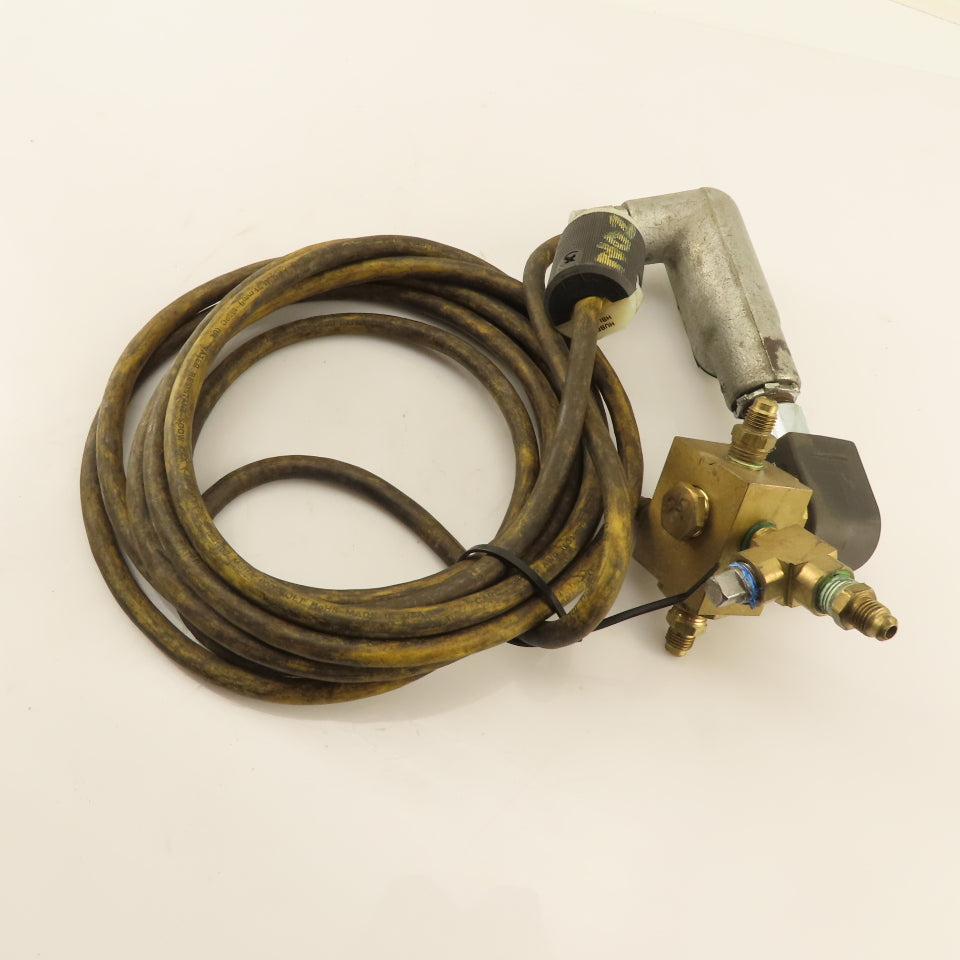 Fluid Control 04F35C1116ACF4C05 1/4" 3 Way Brass Solenoid Valve 120V 50/60Hz