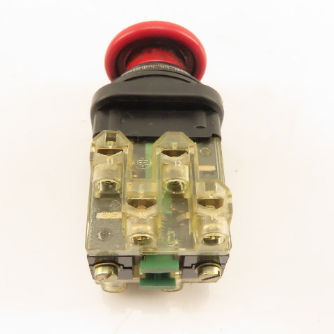 Telemecanique XB2M 432 826 600V Max Emergency Stop Push/Pull Switch