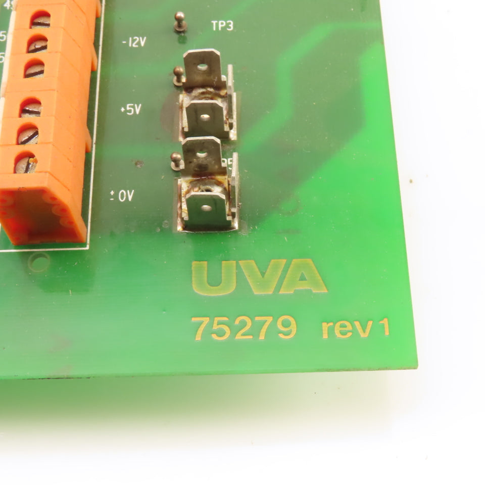 UVA 75279 Rev 1 Uvatronic 10MD Circuit Board