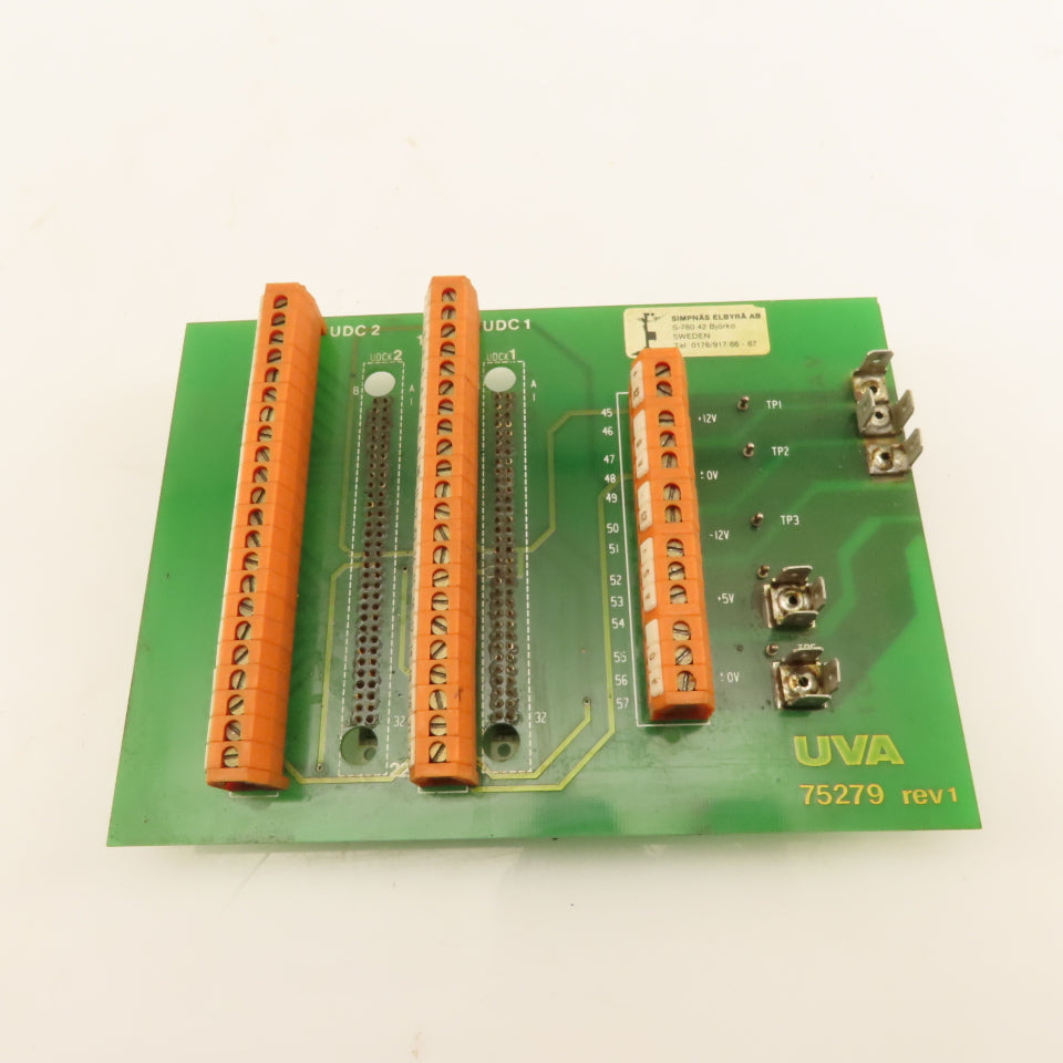 UVA 75279 Rev 1 Uvatronic 10MD Circuit Board