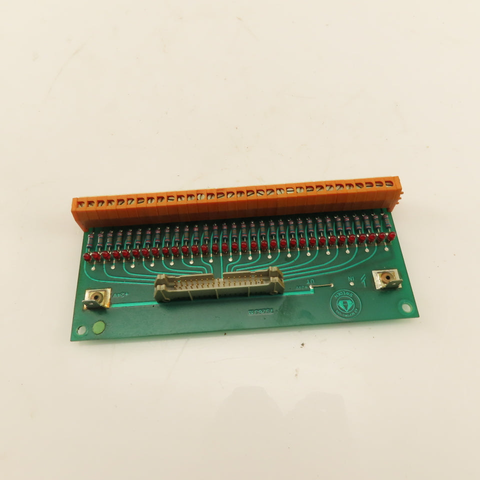 UVA UVAmatic 75263M 32 Position Ribbon Cable Interface W/ Resistors Indicators