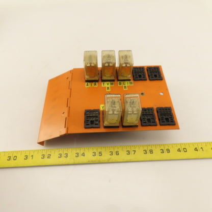 Schrack RA400024 Relay Board From Uvamatic 10MD Cell 115V 24V Coil