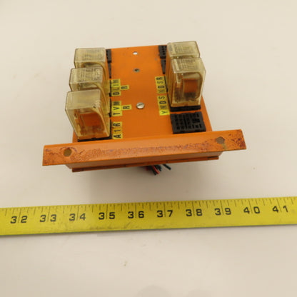 Schrack RA400024 Relay Board From Uvamatic 10MD Cell 115V 24V Coil