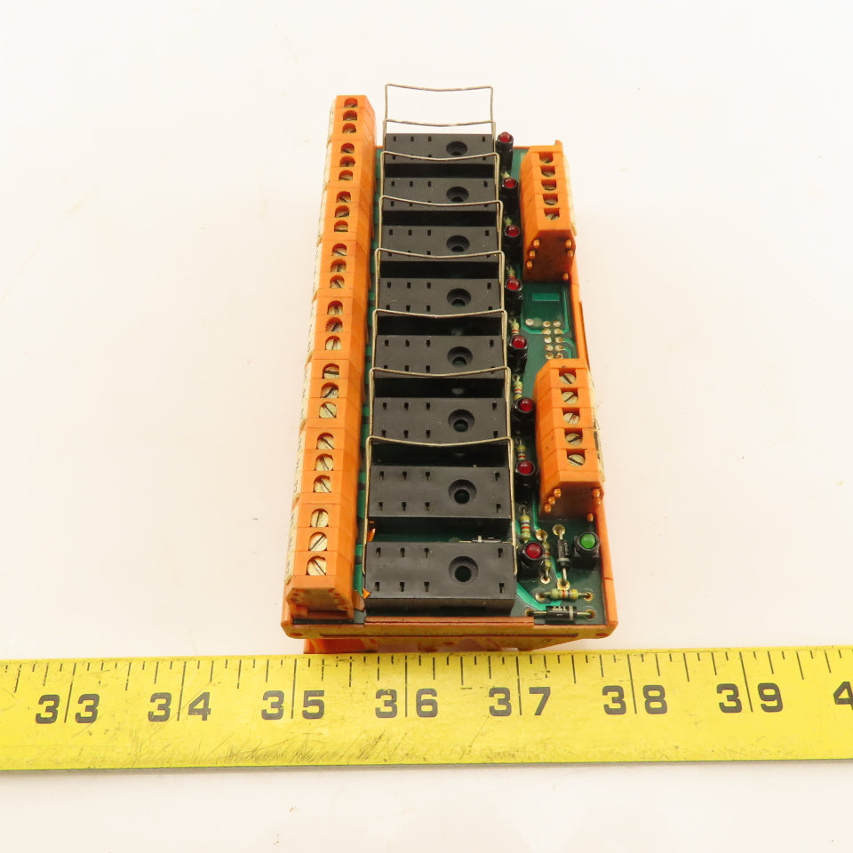 Weidmuller RSM 8 RS 24V 8 Position Relay Module Block