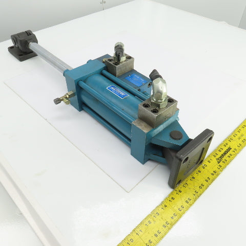 Eaton (F3)CB-16FA-12-B00 Hydraulic Cylinder 12" Stroke W/Counter Balance 5075PSI