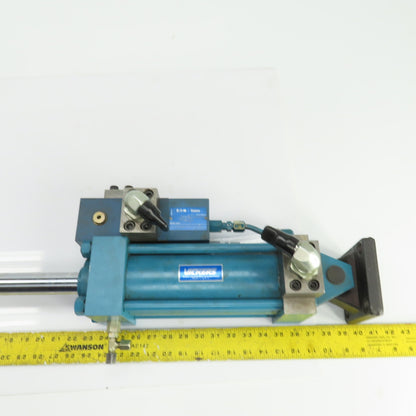 Eaton (F3)CB-16FA-12-B00 Hydraulic Cylinder 12" Stroke W/Counter Balance 5075PSI