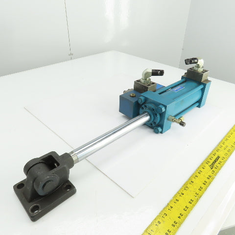 Eaton (F3)CB-16FA-12-B00 Hydraulic Cylinder 12" Stroke W/Counter Balance 5075PSI
