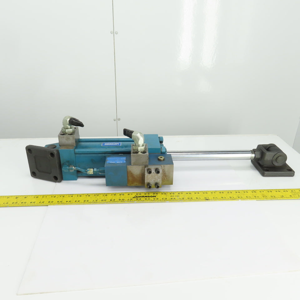 Eaton (F3)CB-16FA-12-B00 Hydraulic Cylinder 12" Stroke W/Counter Balance 5075PSI
