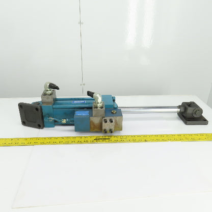 Eaton (F3)CB-16FA-12-B00 Hydraulic Cylinder 12" Stroke W/Counter Balance 5075PSI
