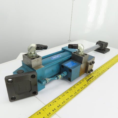 Eaton (F3)CB-16FA-12-B00 Hydraulic Cylinder 12" Stroke W/Counter Balance 5075PSI
