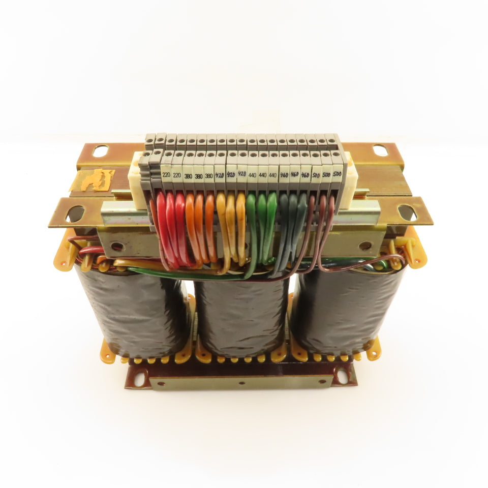 Elsund 26024-901 380-500V Pri 4000vA 220V Sec 3Ph Multi Tap Transformer
