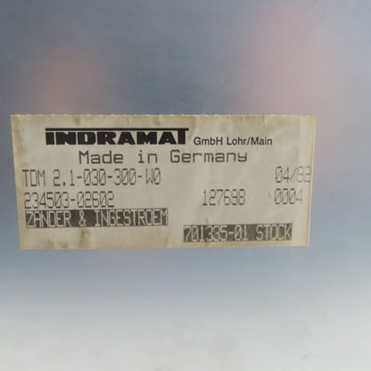 Indramat TDM02.1-030-300-W0 AC Servo Drive 3000RPM MAC 90B 30/25A