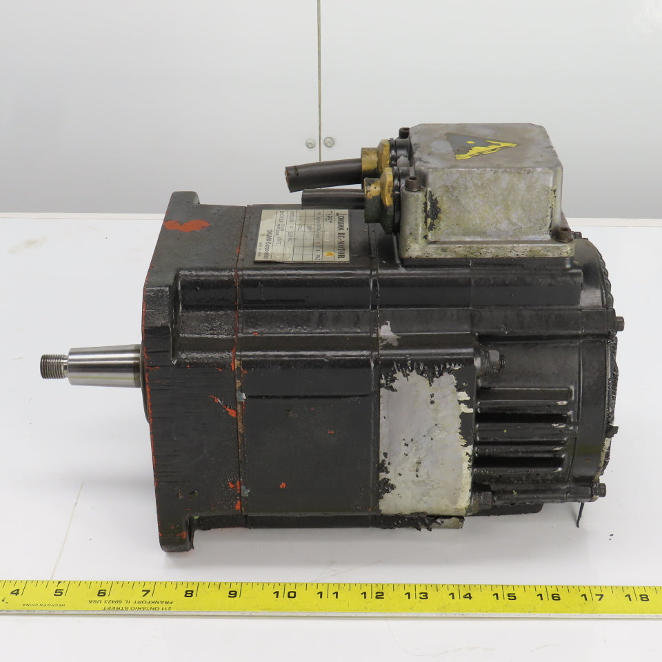 Okuma BL-MH101E-20T 2KW DC Servo Motor 2000RPM 166V 8.4A W/Encoder ER-FC-2048D