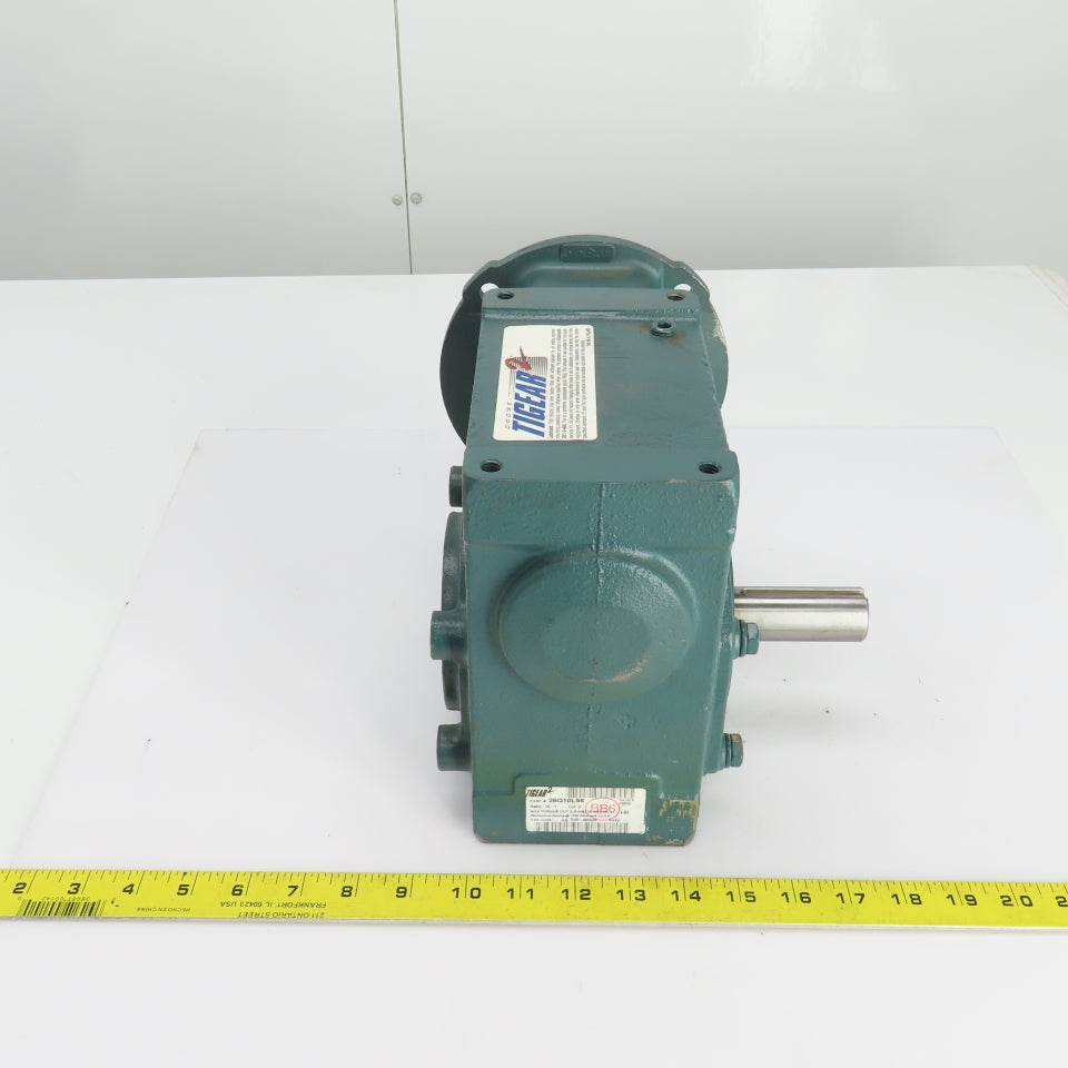 Tigear 26Q10L56 10:1 Ratio Left Hand Gear Reducer 175RPM Output 576LB.-IN.