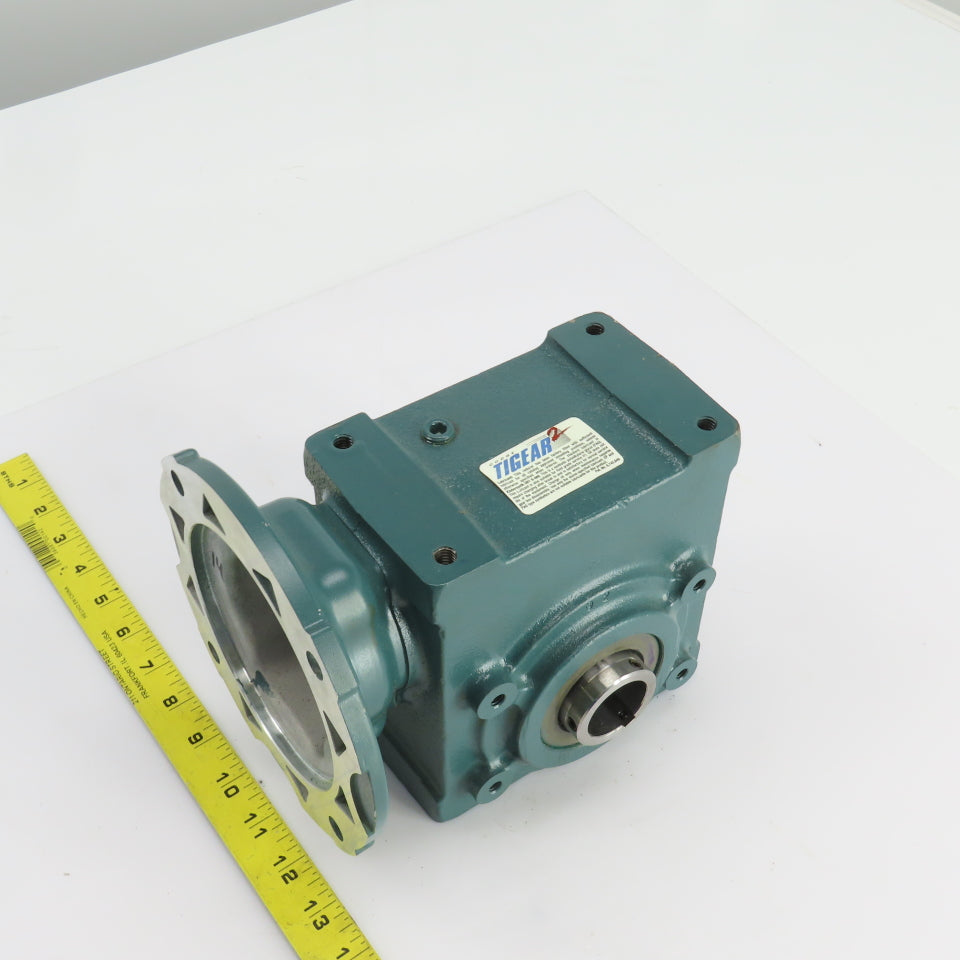Dodge Tigear 20Q18H14 18:1 Ratio Gear Reducer 97RPM Output 795 LB.IN 140TC Frame