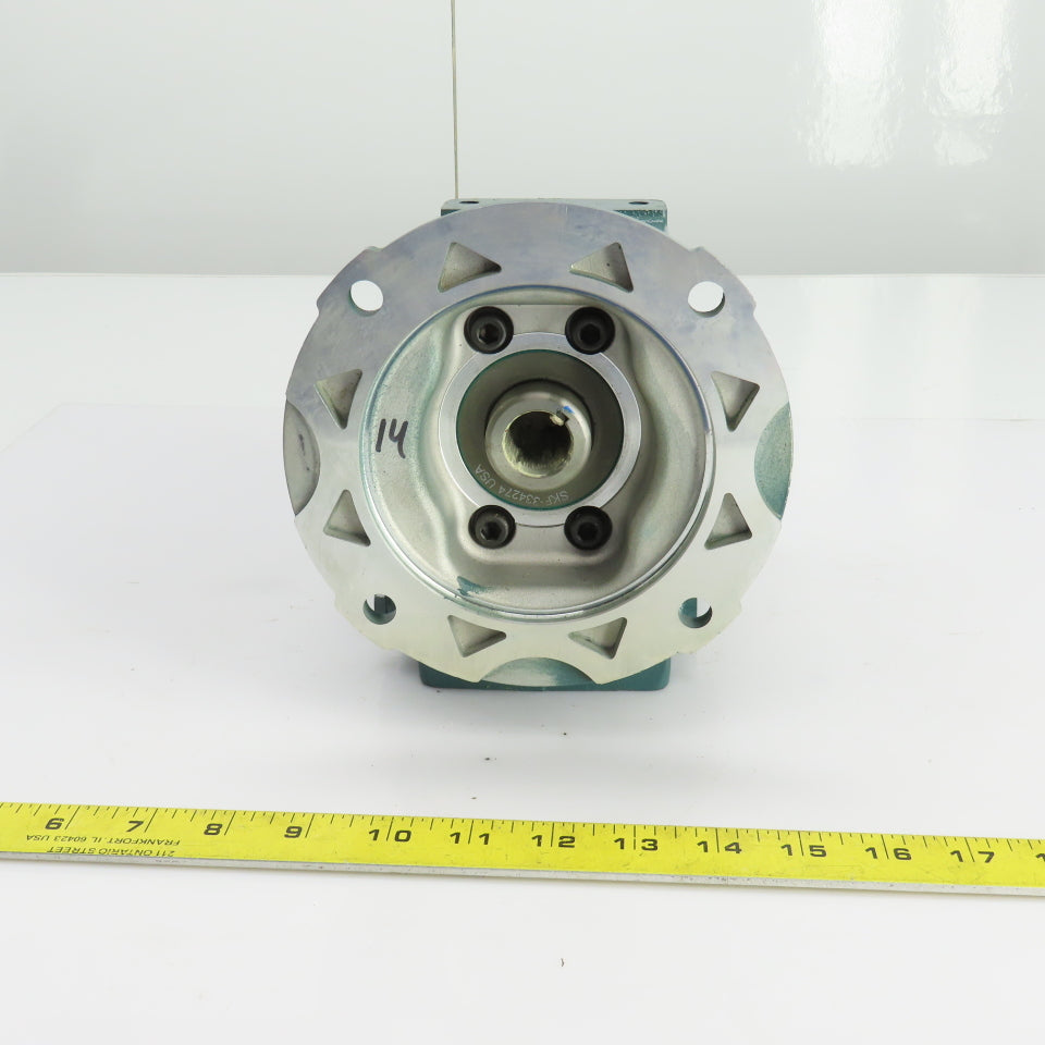 Dodge Tigear 20Q18H14 18:1 Ratio Gear Reducer 97RPM Output 795 LB.IN 140TC Frame