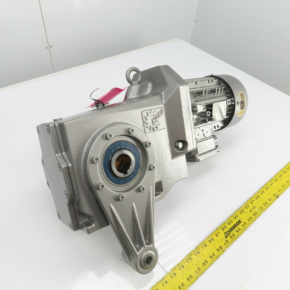 Nord 92772AZBD-90L/4CUS 17.83:1 Ratio Speed Reducer Gearmotor 2HP 93RPM 460V 3PH