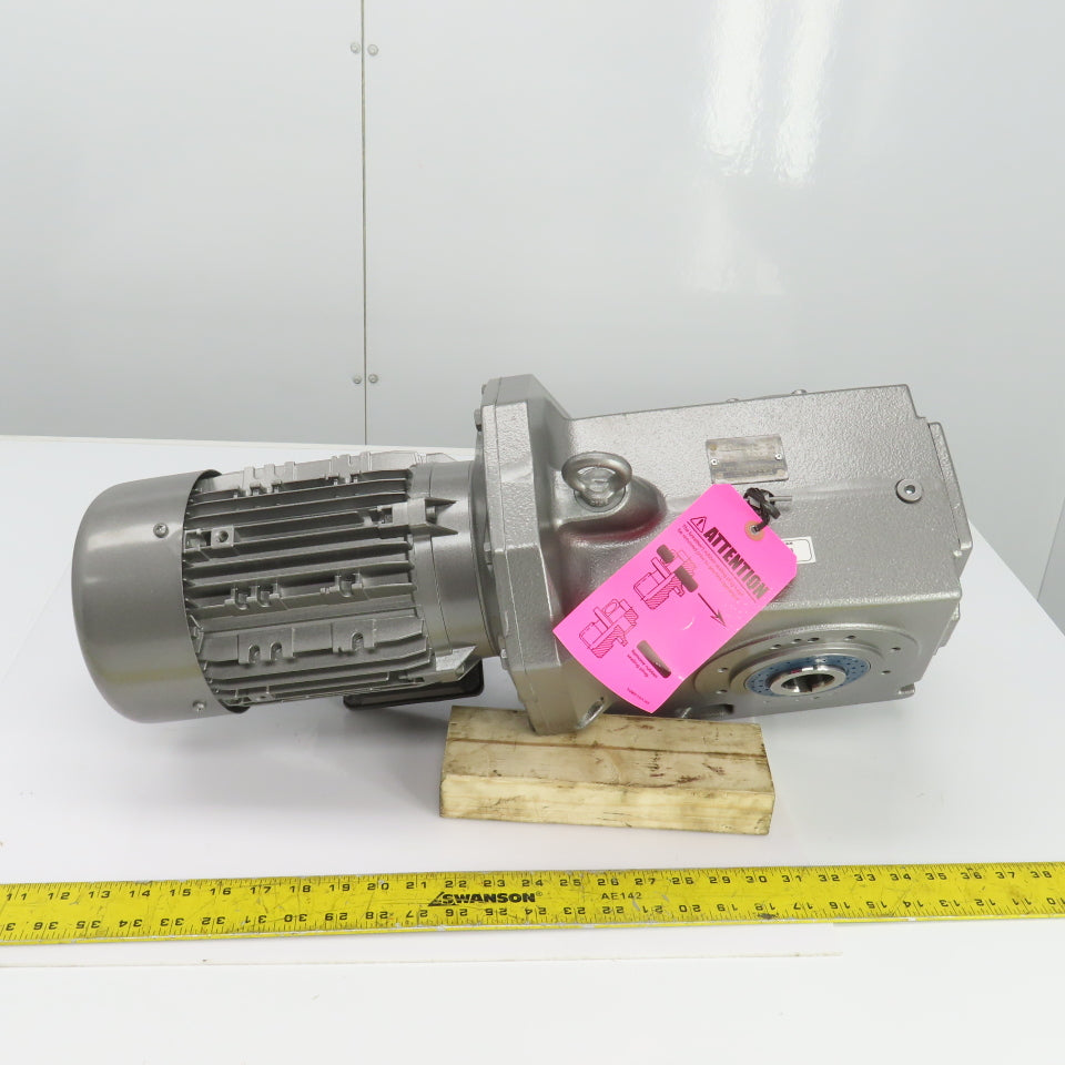 Nord 92772AZBD-90L/4CUS 17.83:1 Ratio Speed Reducer Gearmotor 2HP 93RPM 460V 3PH