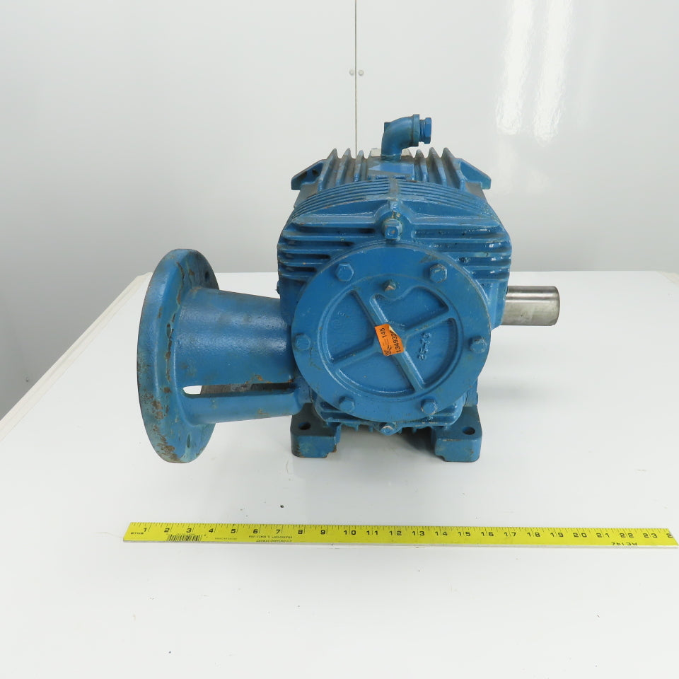 Textron MUO25-40-M5 75:1 Ratio Inline Gearbox 1750RPM Input 23RPM Output
