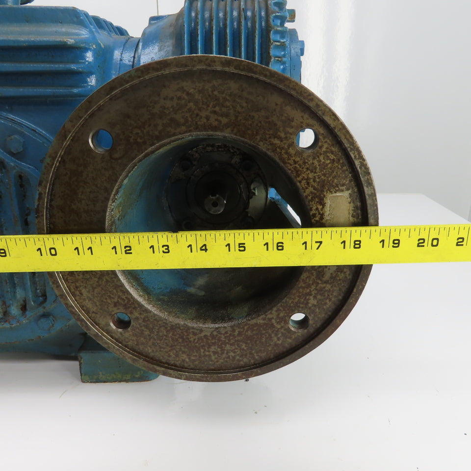 Textron MUO25-40-M5 75:1 Ratio Inline Gearbox 1750RPM Input 23RPM Output