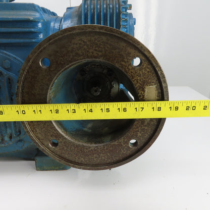 Textron MUO25-40-M5 75:1 Ratio Inline Gearbox 1750RPM Input 23RPM Output