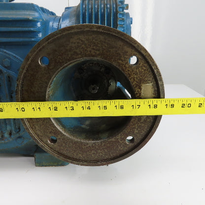 Textron MUO25-40-M5 75:1 Ratio Inline Gearbox 1750RPM Input 23RPM Output